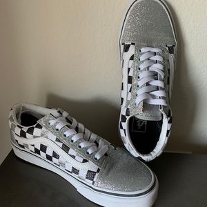 Vans Glitter Checkerboard Old Skool